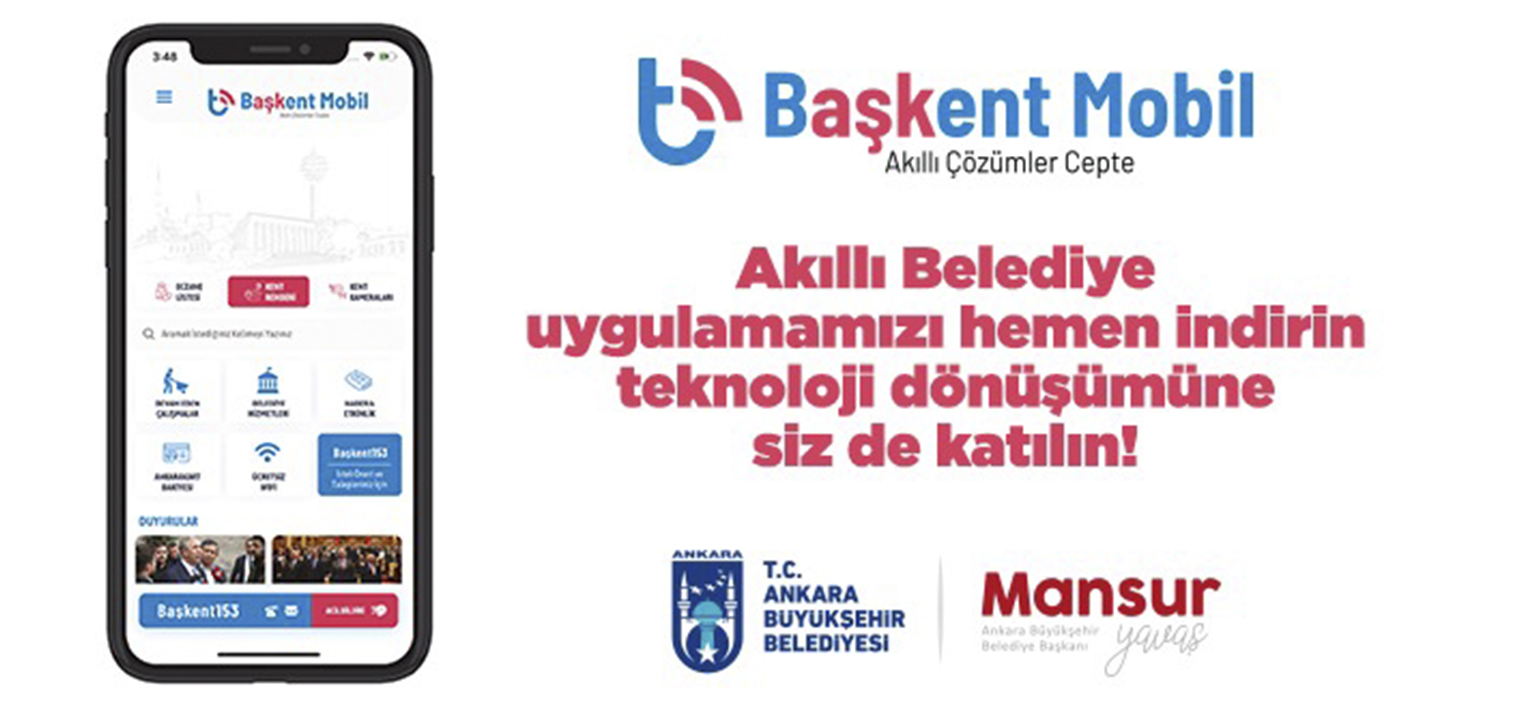 ANKARA  BAŞKENT MOBİL İLE DÜNYA KENTLERİYLE YARIŞACAK